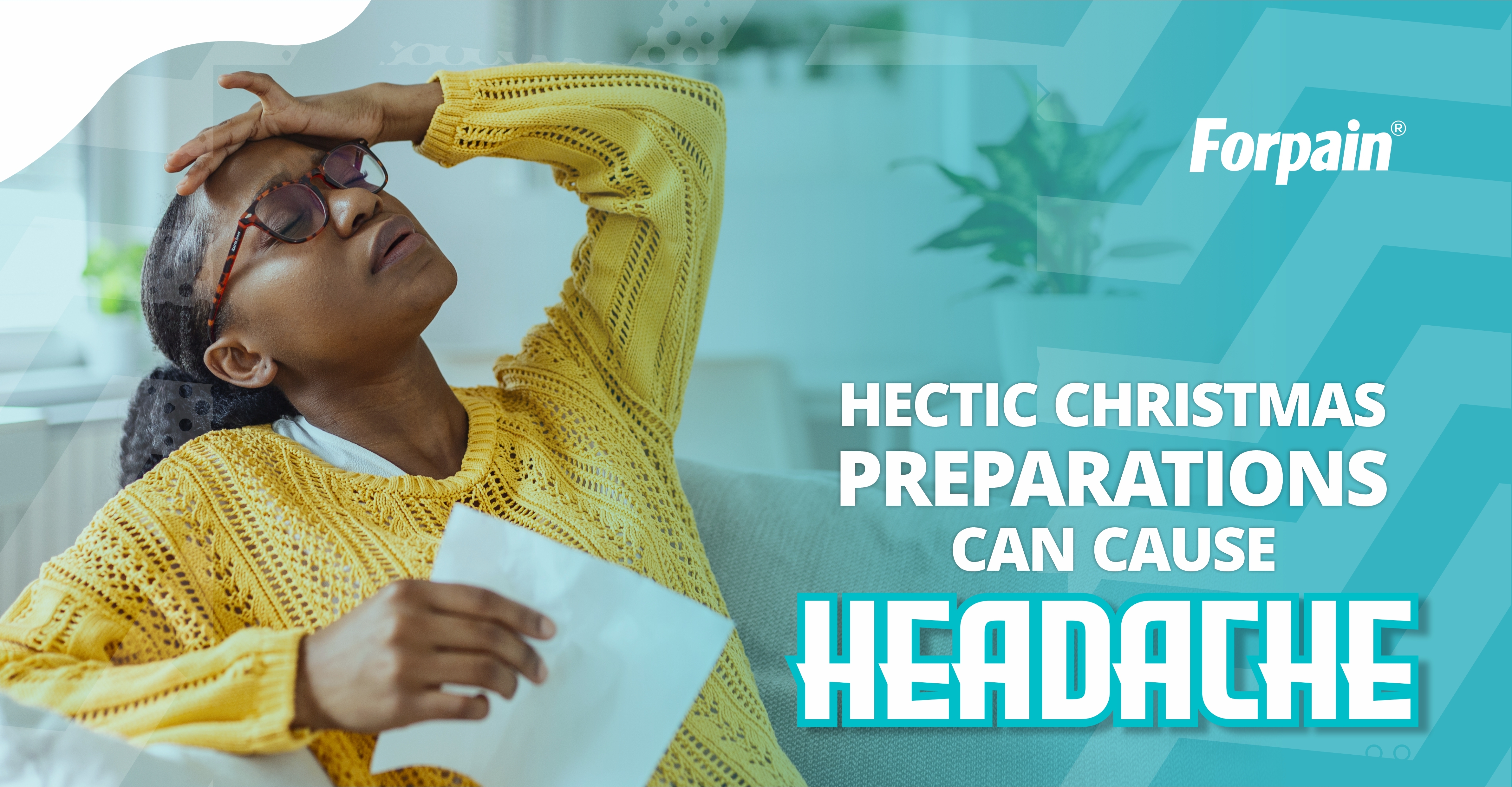 Hectic Christmas Preparations Can Cause Headache